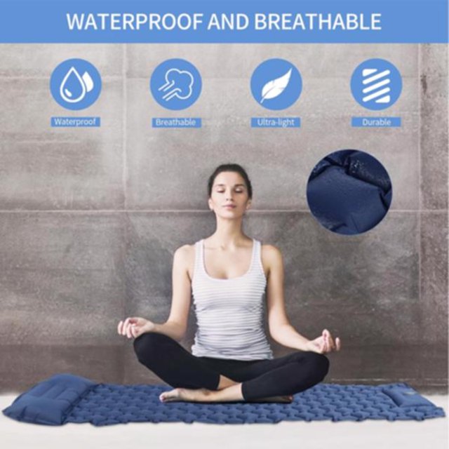 CHNGQN Outdoor SelfInflating Inflatable Camping Mattress Hiking