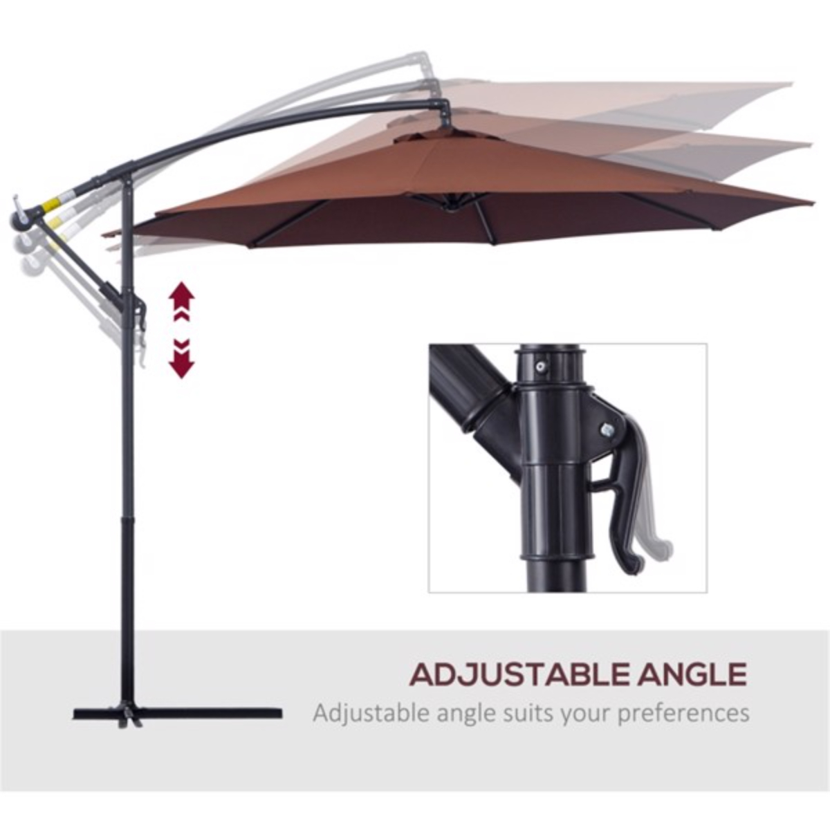 CHNGQN Outdoor beach umbrella/Patio Offset Umbrella ( Amazon Shipping