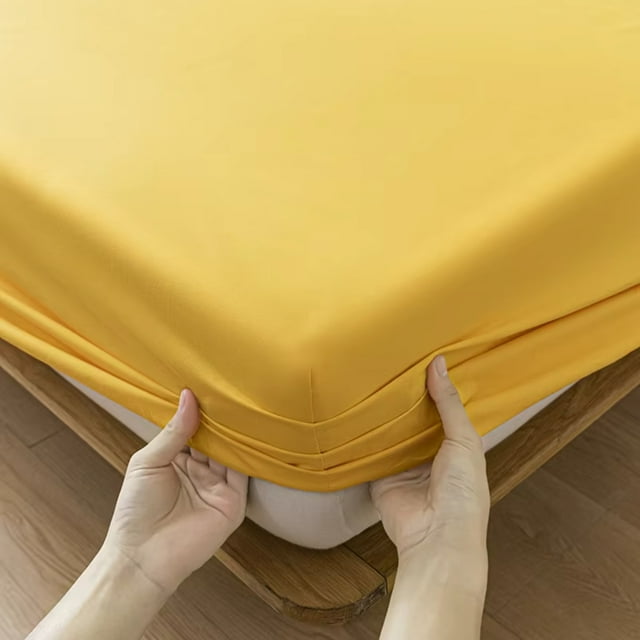 CHNGTO Smooth Waterproof Breathable Antimite Mattress Cover Elastic