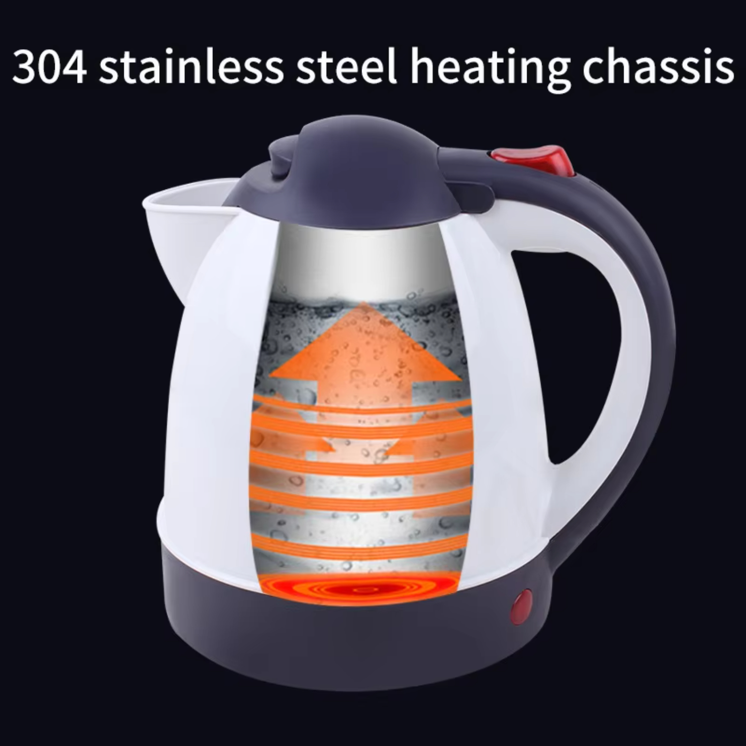 CHNGTO Wholesale Portable 1000ML Car Kettle for Big Truck Electric