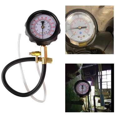 Fuel Pressure Tester Kit Car Fuel Pressure Gauge Car Gasoline Injection Tester Meter With 6.3 7.89 9.49 Connector Fast Connetion Autozone Fuel Pressure Tester