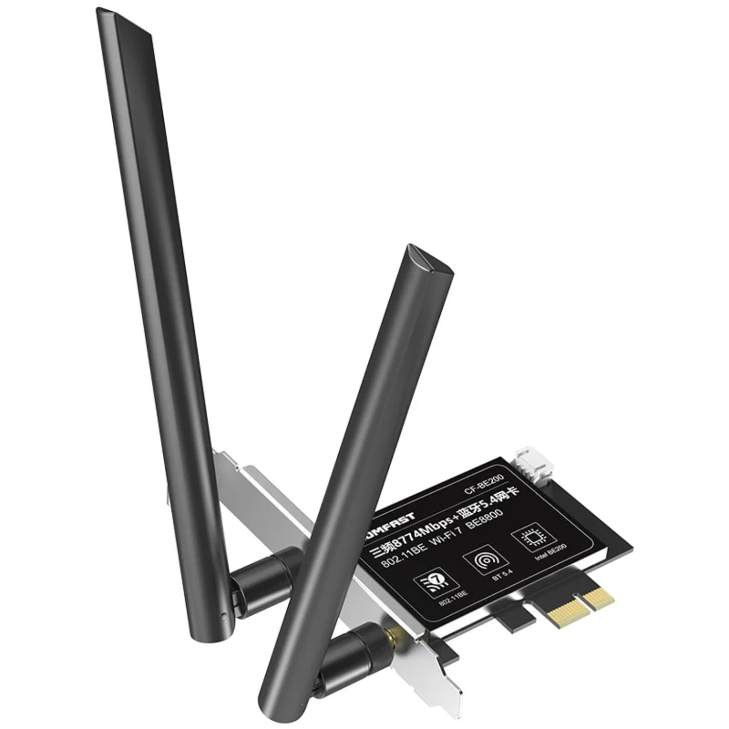 Sanpyl Mini PCI-E WiFi Card - QCA9377 Dual Band 2.4G/5Ghz 433Mbps For Windows 7/10 Desktop/Laptop