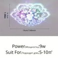 CHNGYDZ Contemporary LED Crystal Petal Ceiling Lights for Aisle Hallway