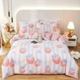 CHNGYDZ SkinFriendly and Soft 100 Cotton 3PC Striped Printing Duvet