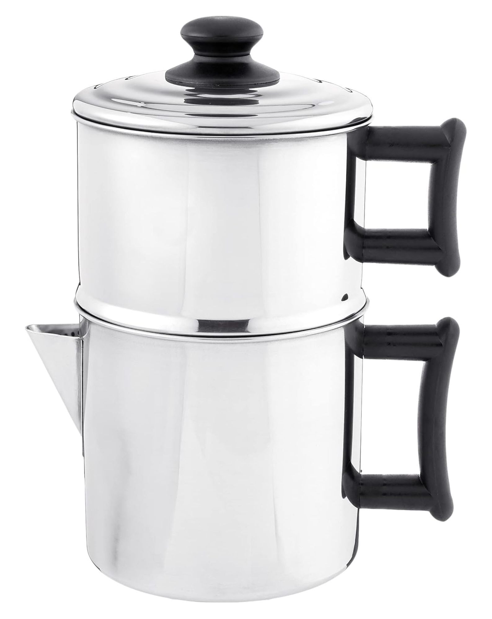 CHNRED Stainless Steel 10 Cup Drip Coffee Maker, Stovetop Coffee maker, Coffee Pot