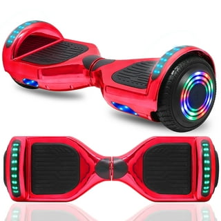 HOVERSTAR Bluetooth Hoverboard, 8 Inch Real Self Balancing Scooter, LED  Light-Up Foot Pads Glow, 500W Motor, 20 Cells Battery Long Distance, Max  Weight 220 lb, Max Speed 7Mph 