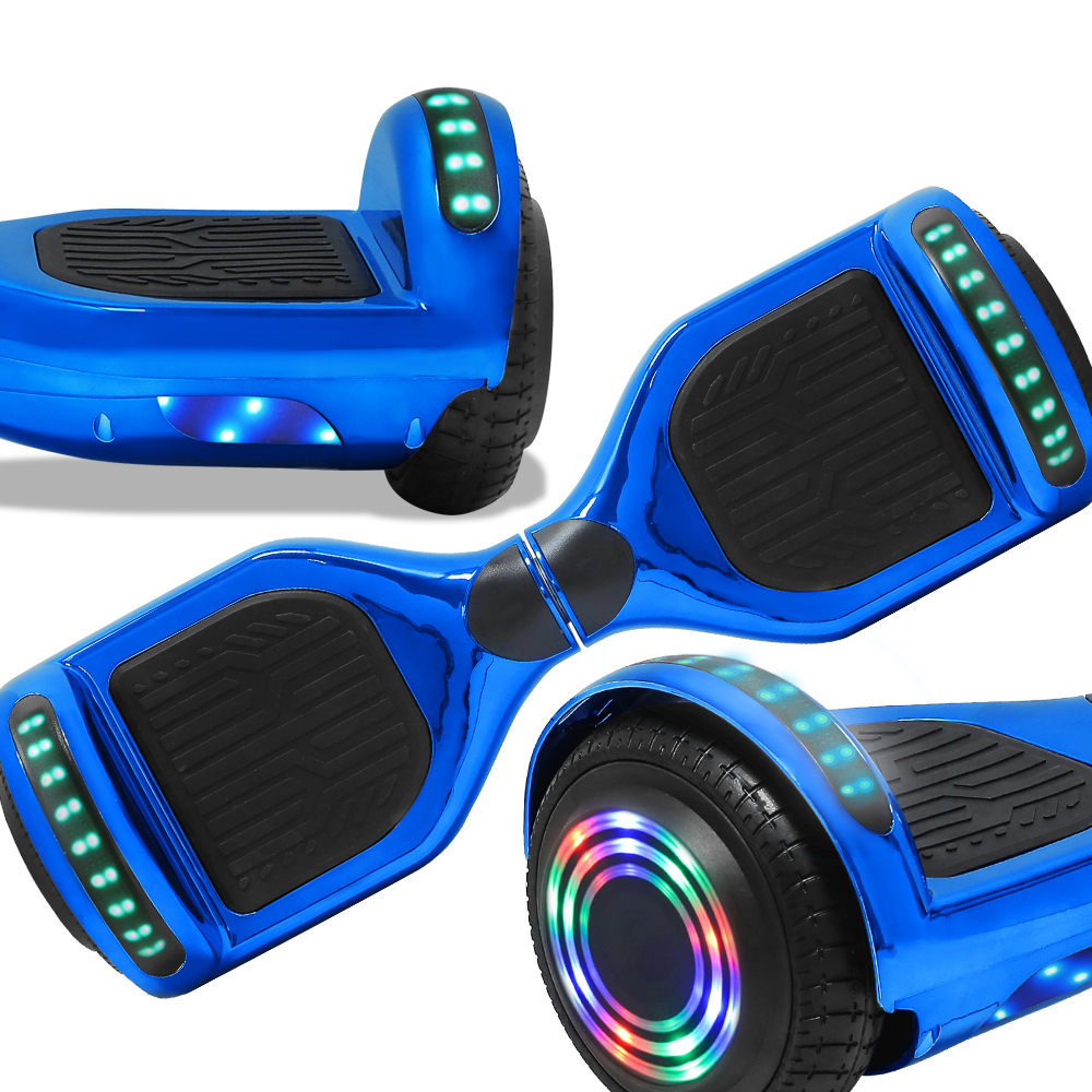 CHO Power Sports 6.5 inch Wheel Hoverboard Electric Smart Self Balancing Scooter Hoover Board with Built in Speaker LED Light Walmart