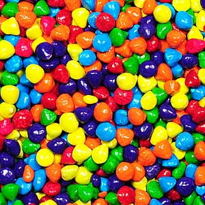 CHOCOLATE CHIPS CANDY COATED RAINBOW 100g