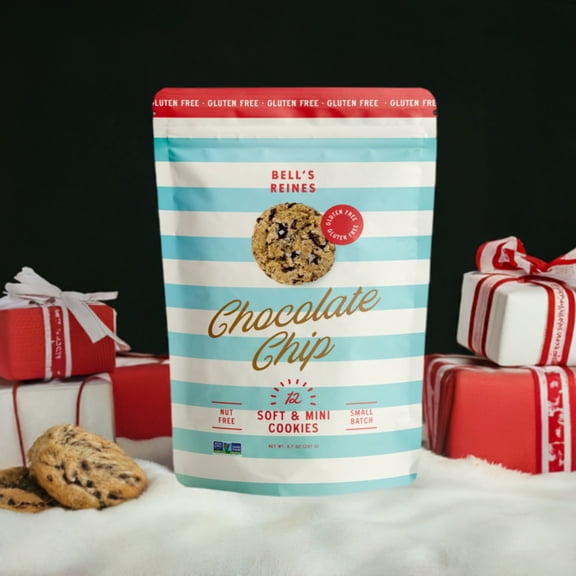 Bell's Reines Gluten Free Chocolate Chip with Sea Salt Gourmet Mini Cookies