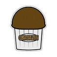 thumbnail image 1 of CHOCOLATE FLAVOR Italian Ice Decal shaved ice cart sign, 1 of 1