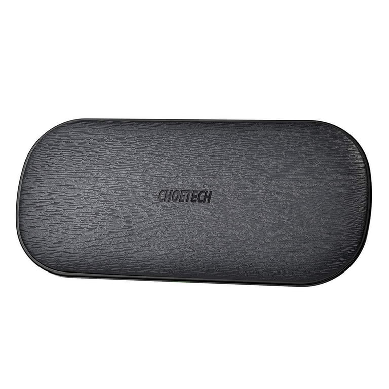 CHOETECH Dual Fast Wireless Charger, Coils Qi Certified Double Wireless  Charging Pad Compatible with iPhone 11/11 Pro Max/X/XS/XS Max, Samsung