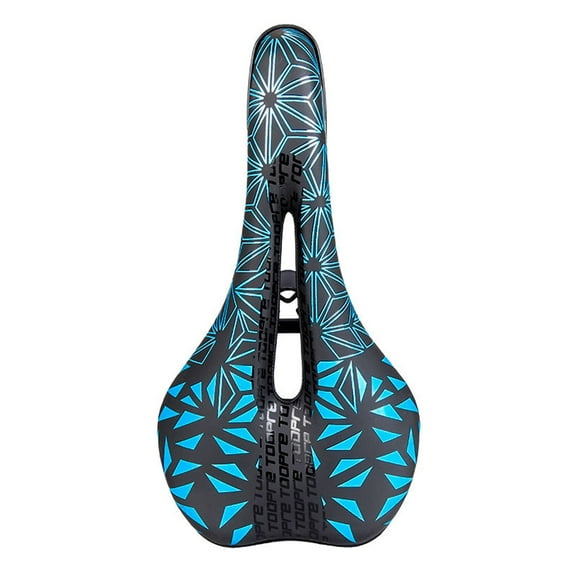 MixMart Bicycle Saddle MTB Road Bike Seat for Men & Women - Hollow Bike Seat Breathable Comfort for Road & Mountain Bike, Exercise Bike, Electric Bike