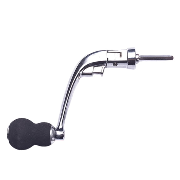 MixMart Fishing Reel Rocker Arm Folding Heavy Duty Universal Fishing Spinning Reel Power Handle Grip Replacement Parts Fishing Accessories