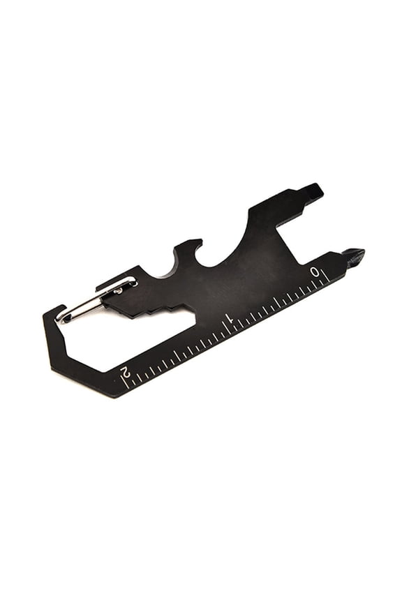 Keychain Bottle Opener Multi-Tool - Compact Design, Portable, Multipurpose Wrench Screwdriver, Emergency Handy Tool