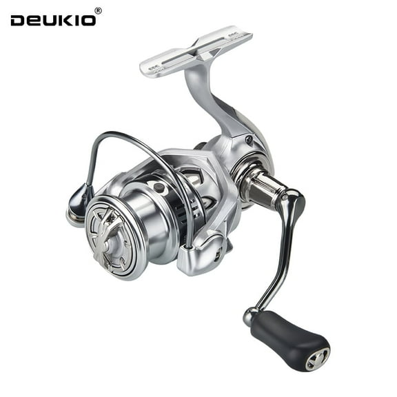 MixMart Left/Right Hand 10+1BBs Spinning Fishing Reel 5.2:1 Max Drag 10KG Carp Fishing Spinning Reel Front and rear brake fishing reel
