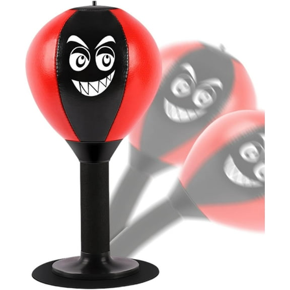 MixMart Rage Bag, Desktop Punching Bag, Boxing Bag, Punch Ball Suction Cup Reduce Tension Toys, Desktop Boxing Speed Ball for Adults Kids, Boxing Relaxation Toys