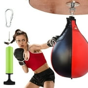 MixMart Speed Bag,Boxing Speed Ball,Small Speed Bag,Boxing Reflex Ball,Boxing Ball,Punching Ball,Speed Bags For Boxing,Speed Ball TrainingBlack Suspended Speedball