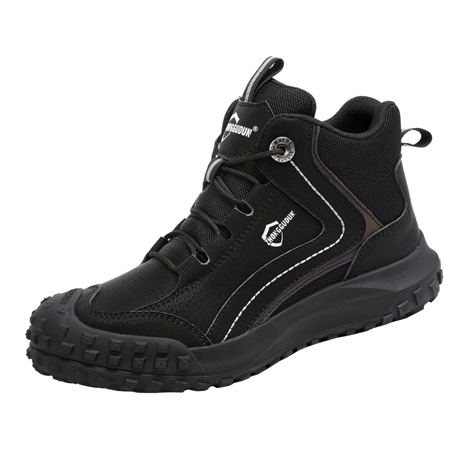 CHOII Men's Anti-Slip Wear Breathable Sport Shoes Stab-proof Kevlar ...