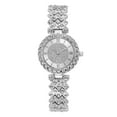 thumbnail image 1 of CHOII Watches on Sale Gypsophila Small Dial Rhinestone Alloy Watch Ladies Quartz Watch Watches for Womens Exquisite,Elegant and Stylish Silver, 1 of 2