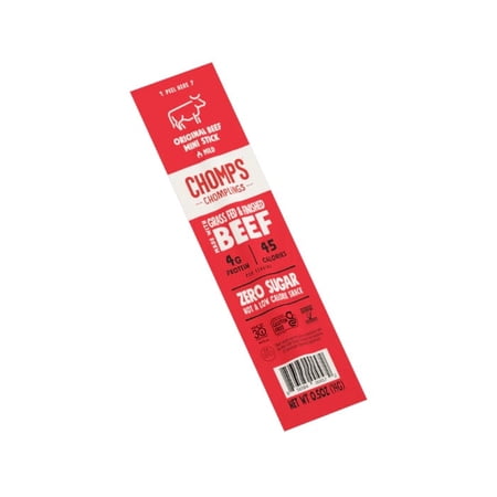 CHOMPS – BEEF STICK ORIGINAL 0.5OZ ( PACK...