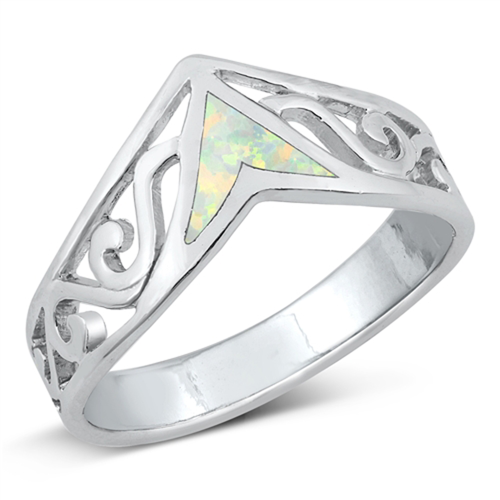 Sterling Silver Crown Tiara Ring - Choose Your Color/Style, Genuine .925 Silver, Dainty Statement Ring