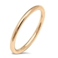 thumbnail image 1 of CHOOSE YOUR COLOR Finger Toe Stacking Round Ring .925 Sterling Silver Band Jewelry Female Size 12, 1 of 4