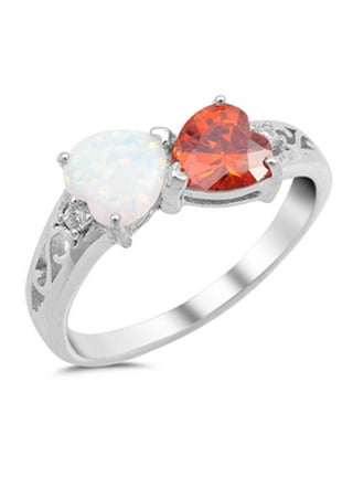 Sac silver cheap rings