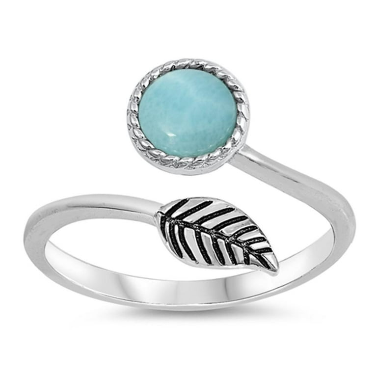Sterling Silver Wrapped Leaves CZ Ring Sterling Silver Wrapped Leaves CZ Ring