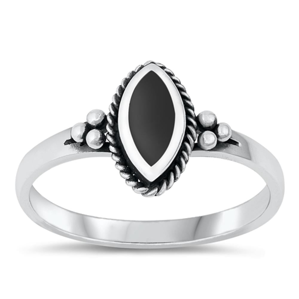 Black Onyx Ring James Avery Beaded Marquise Ring James Avery