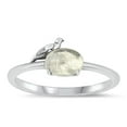 thumbnail image 1 of CHOOSE YOUR COLOR Moonstone Bird Ring .925 Sterling Silver Band White CZ Jewelry Female Size 7, 1 of 4