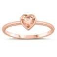 thumbnail image 1 of CHOOSE YOUR COLOR Tiny Promise Ring .925 Sterling Silver Band Jewelry Female Male Unisex Size 10, 1 of 4