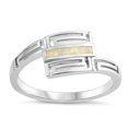 thumbnail image 1 of CHOOSE YOUR COLOR White Simulated Opal Oxidized Filigree Ring .925 Sterling Silver Band CZ Female Size 5, 1 of 4