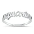 thumbnail image 1 of CHOOSE YOUR STYLE Sterling Silver Aquarius Zodiac Ring Astrological Sign Band 925 Jewelry Female Size 6, 1 of 4