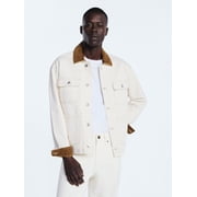 Men's Chore Jacket with Long Sleeves, Sizes S-3XL