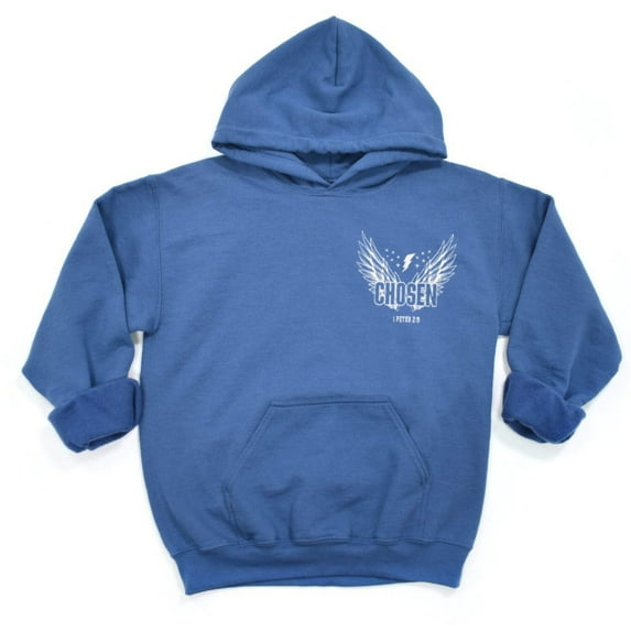 CHOSEN Graphic Unisex Fleece Hooded Sweatshirt