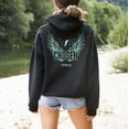 thumbnail image 1 of CHOSEN Graphic Unisex Fleece Hooded Sweatshirt, 1 of 10