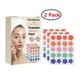 CHOUXX 2 Pack 60 Count Pimple Patches for Face, Hydrocolloid Acne
