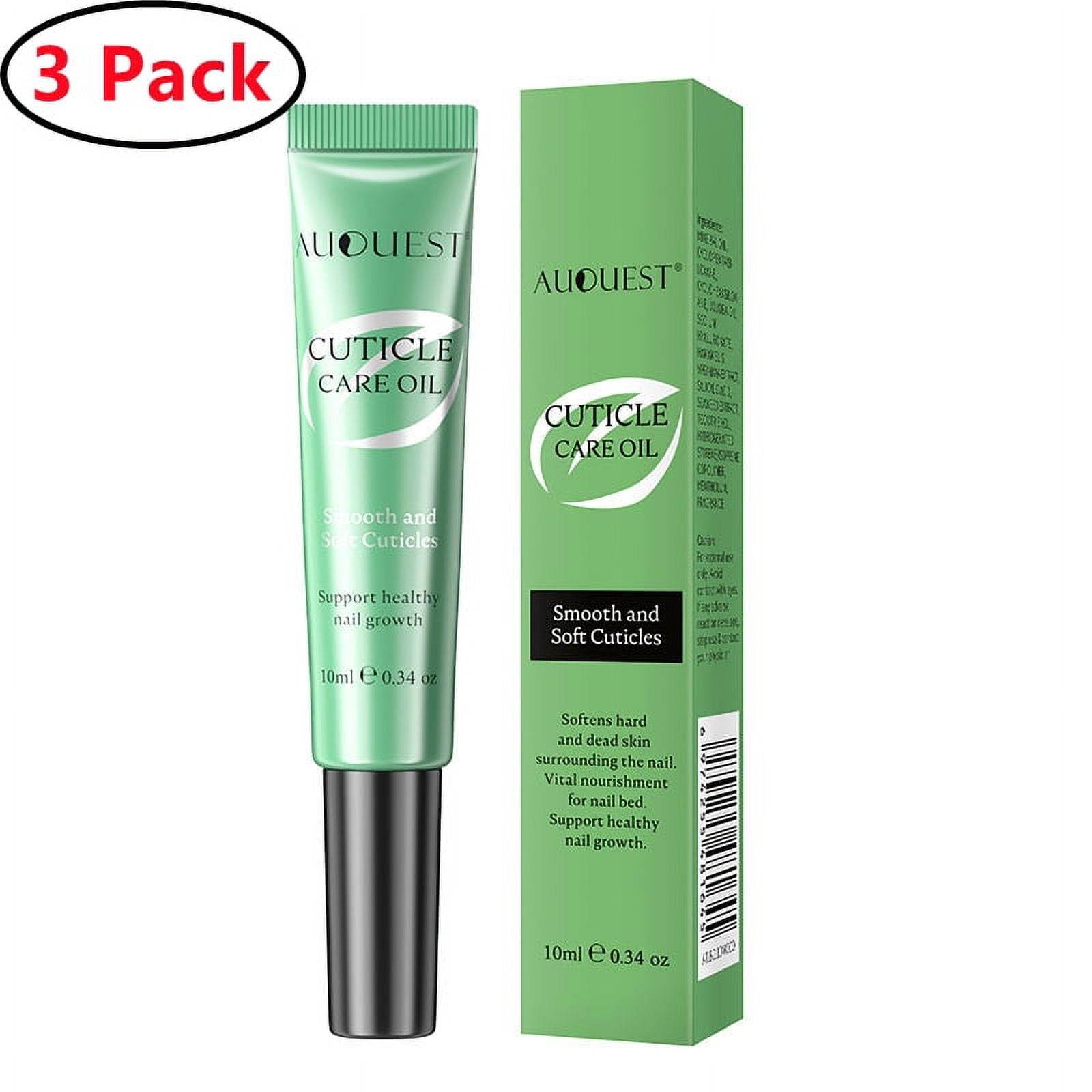 CHOUXX 3 Pack Organic Nail and Cuticle Oil Nail Oil for Growth and