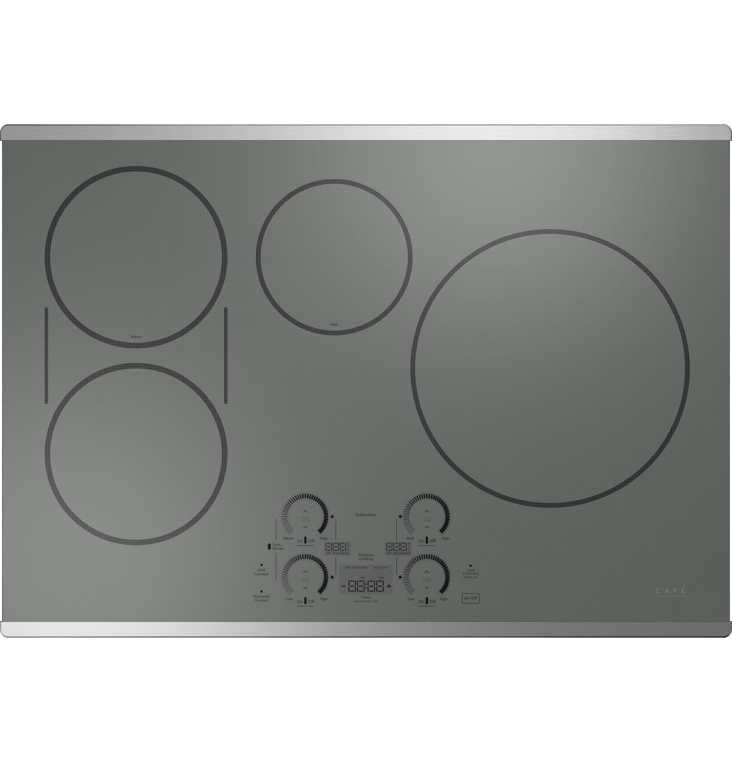 Cafe Chp9030 30" Wide 4 Burner Induction Cooktop - Stainless Steel