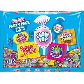Charms party Pack Assorted Candy Variety Mix 55.5 oz. Bag, Peanut Free, Gluten Free