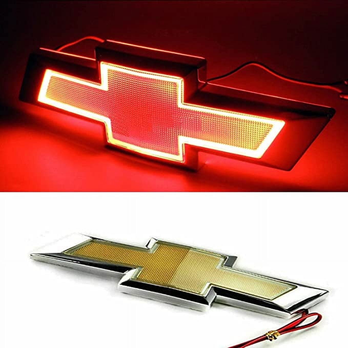 Chevy 5D LED Car Emblem Trunk Tail Logo Red Light Badge Lamp Chevy 5D LED Car Emblem Trunk Tail Logo Red Light Badge Lamp