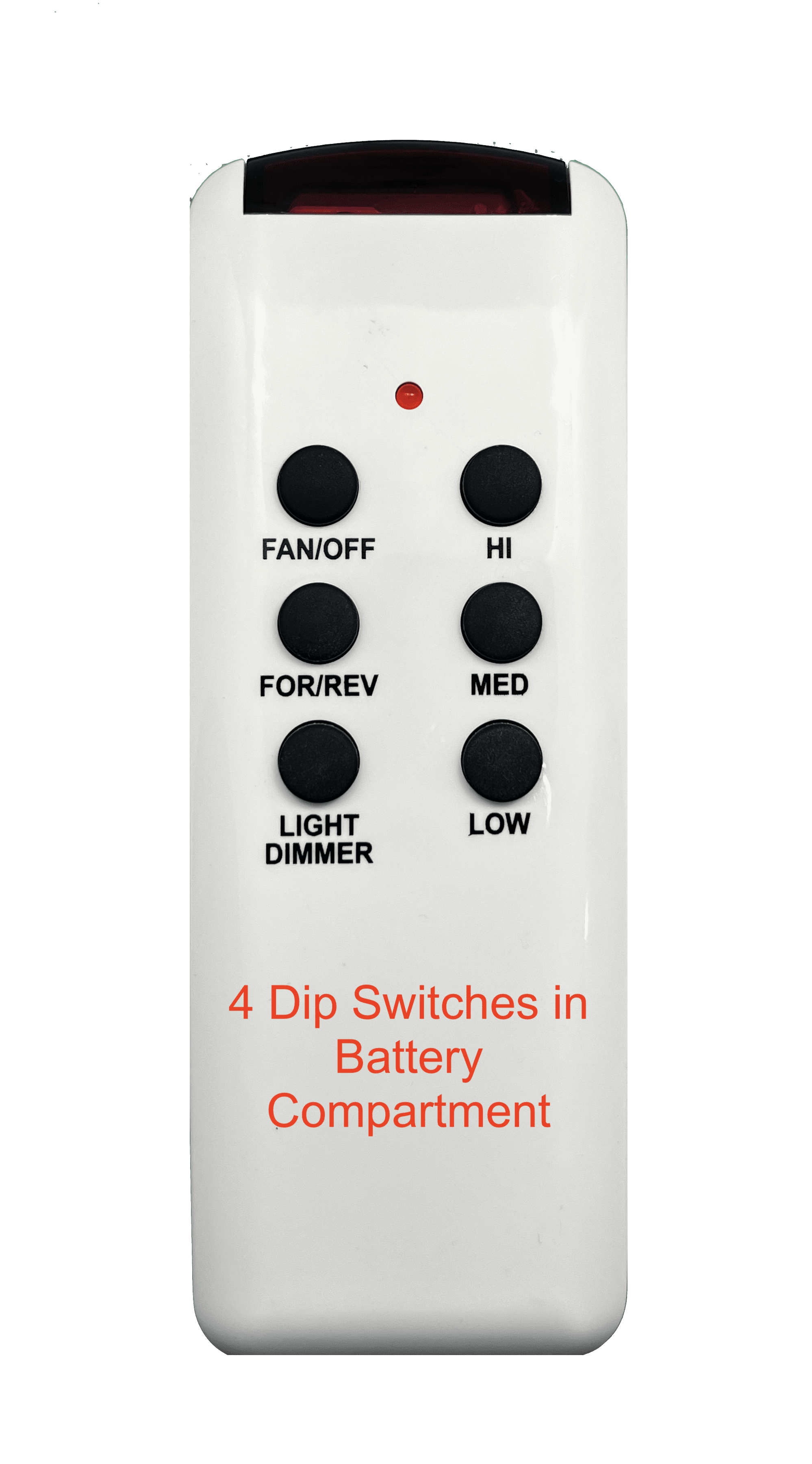 CHQ8BT7053T Ceiling Fan Remote Control 4 Dip Switch Version by MFP