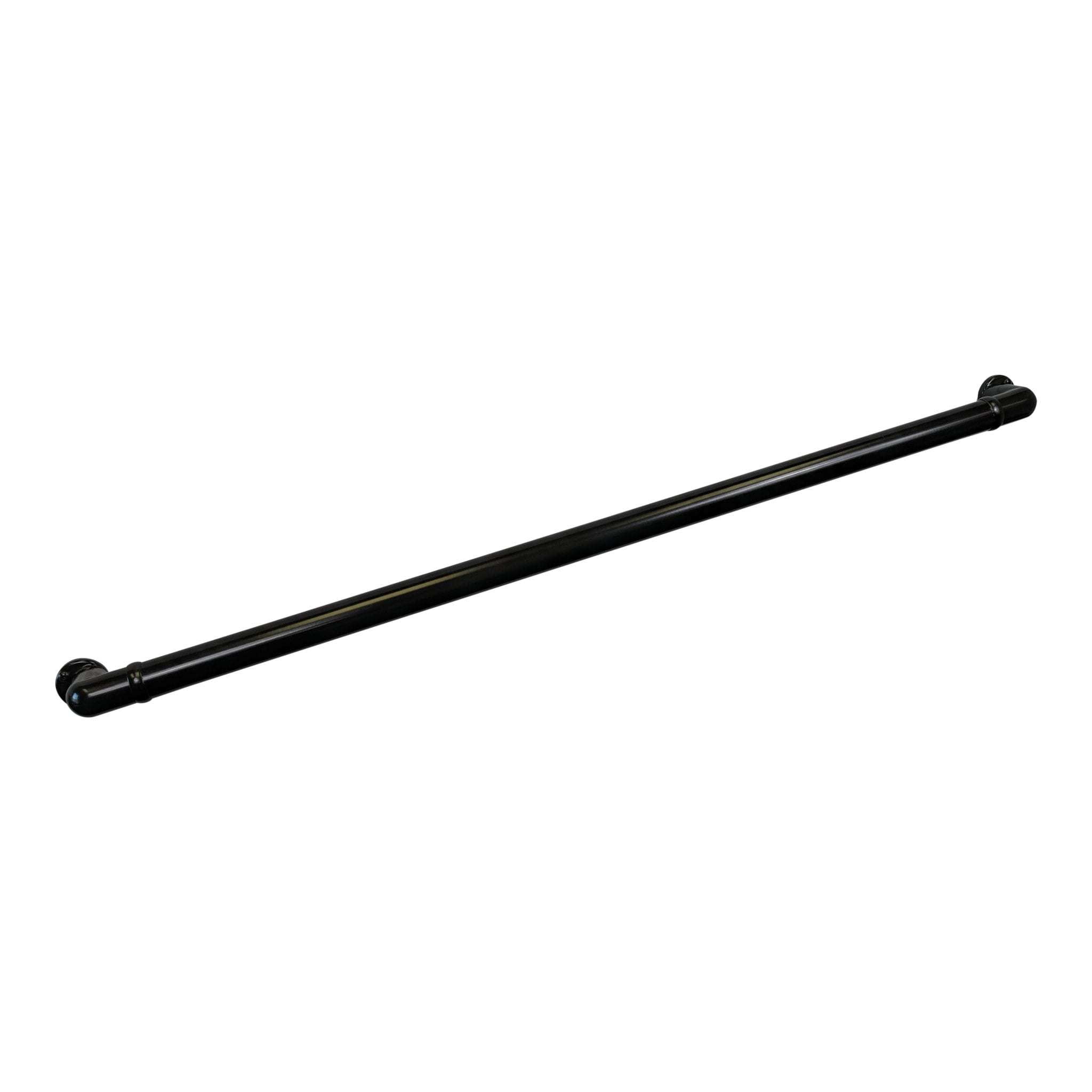 Satin Black 6' Powder Coated Stainless Steel Handrail for Stairs