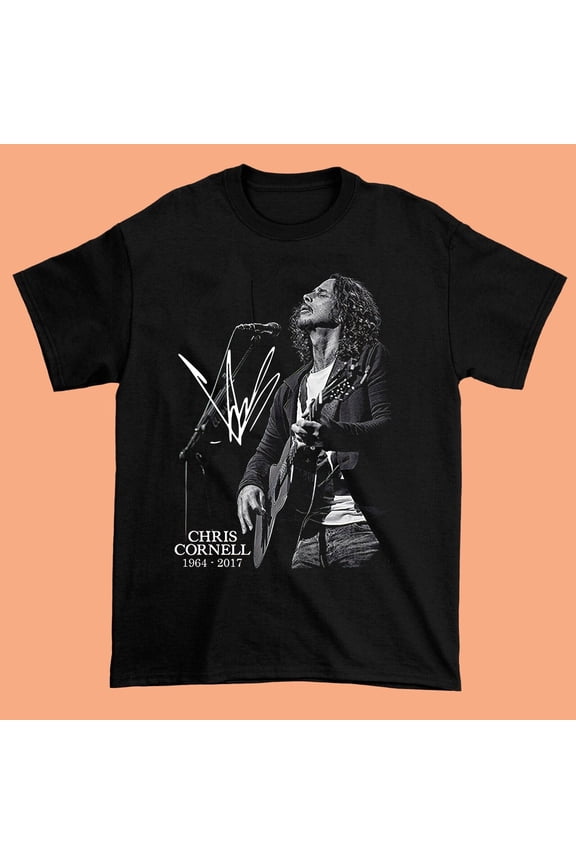 CHRIS CORNELL Short Sleeve Cotton T-Shirt Unisex All Size S to 2345XL