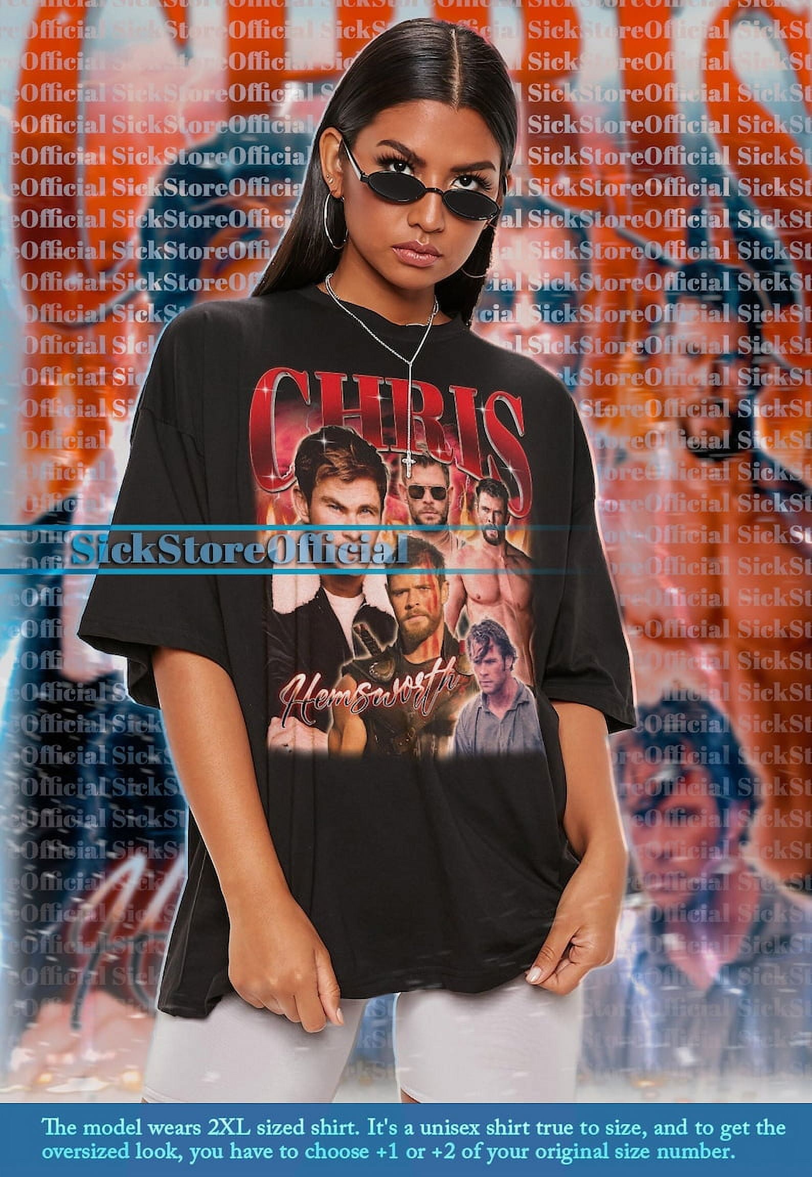 CHRIS HEMSWORTH Vintage Shirt, Chris Hemsworth Shirt, Chris Hemsworth