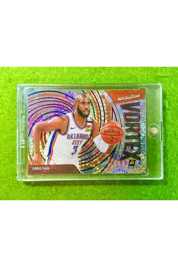 CHRIS PAUL FIREWORKS PRIZM CARD JERSEY #3 OKC 2020 Revolution Chris Paul ASIA