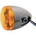 thumbnail image 1 of Chris Products Rear Custom Signal Light Assembly   Black nickel/Amber - Dual filament - Bracket mount 8887A-BN, 1 of 1
