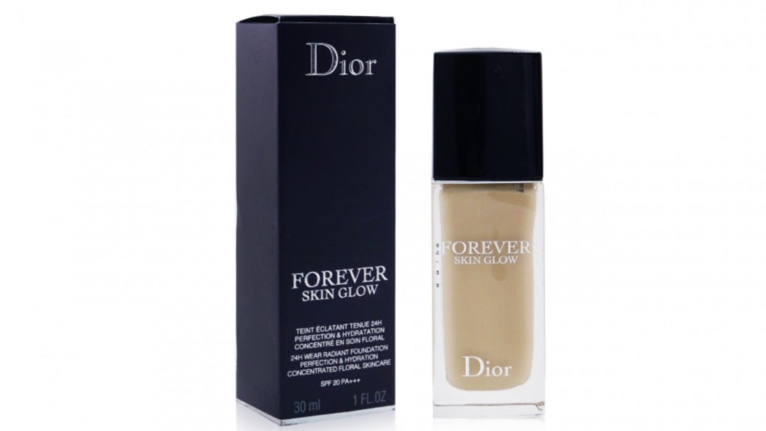 Dior Forever Skin Glow 24H Foundation 0N Neutral 1.0oz/30ml