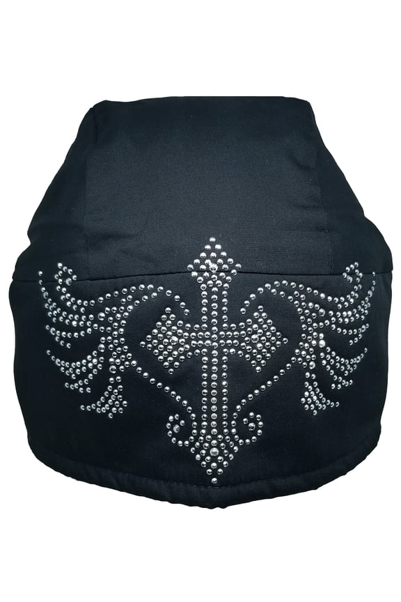 CHRISTIAN Doo-Rag with SWEATBAND Motorcycle Skull Cap Bikers Do-Bandana