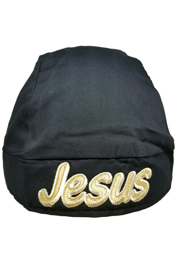 CHRISTIAN Jesus Doo-Rag with SWEATBAND Motorcycle Skull Cap Bikers Do-Bandana